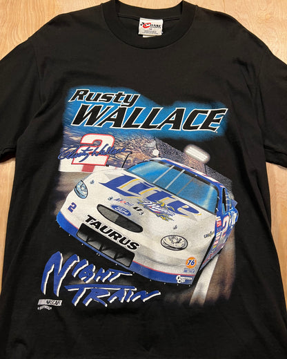 Early 2000's Rusty Wallace "Night Train" Nascar T-Shirt