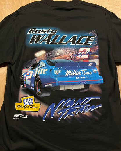 Early 2000's Rusty Wallace "Night Train" Nascar T-Shirt