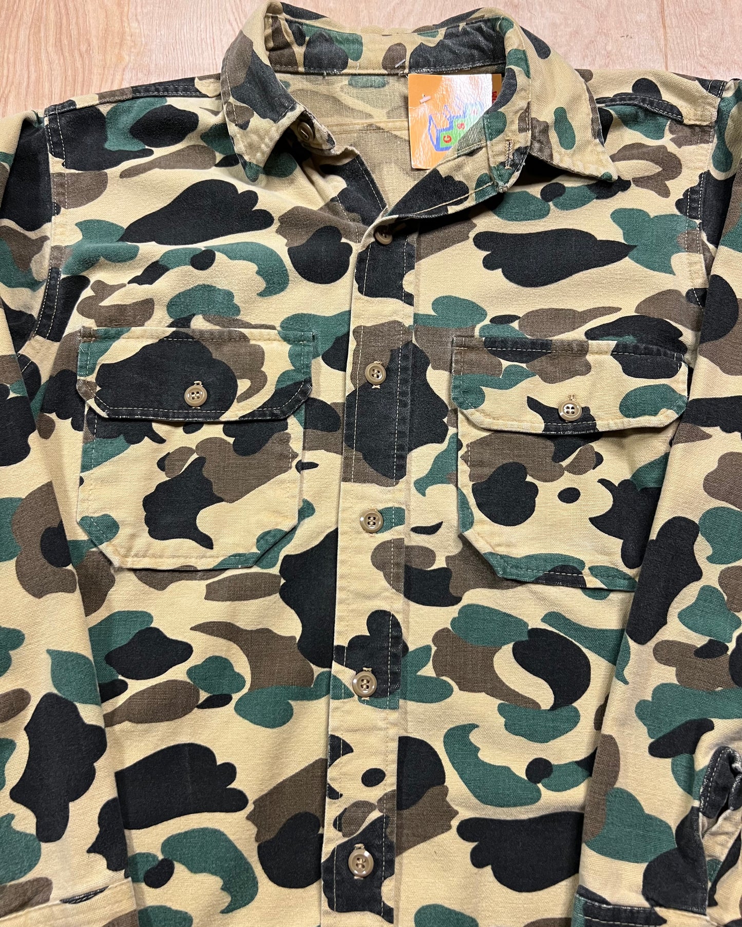 1980's Camo Flannel