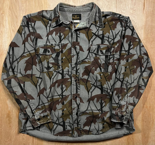 1990's Camo DeerSkin Flannel