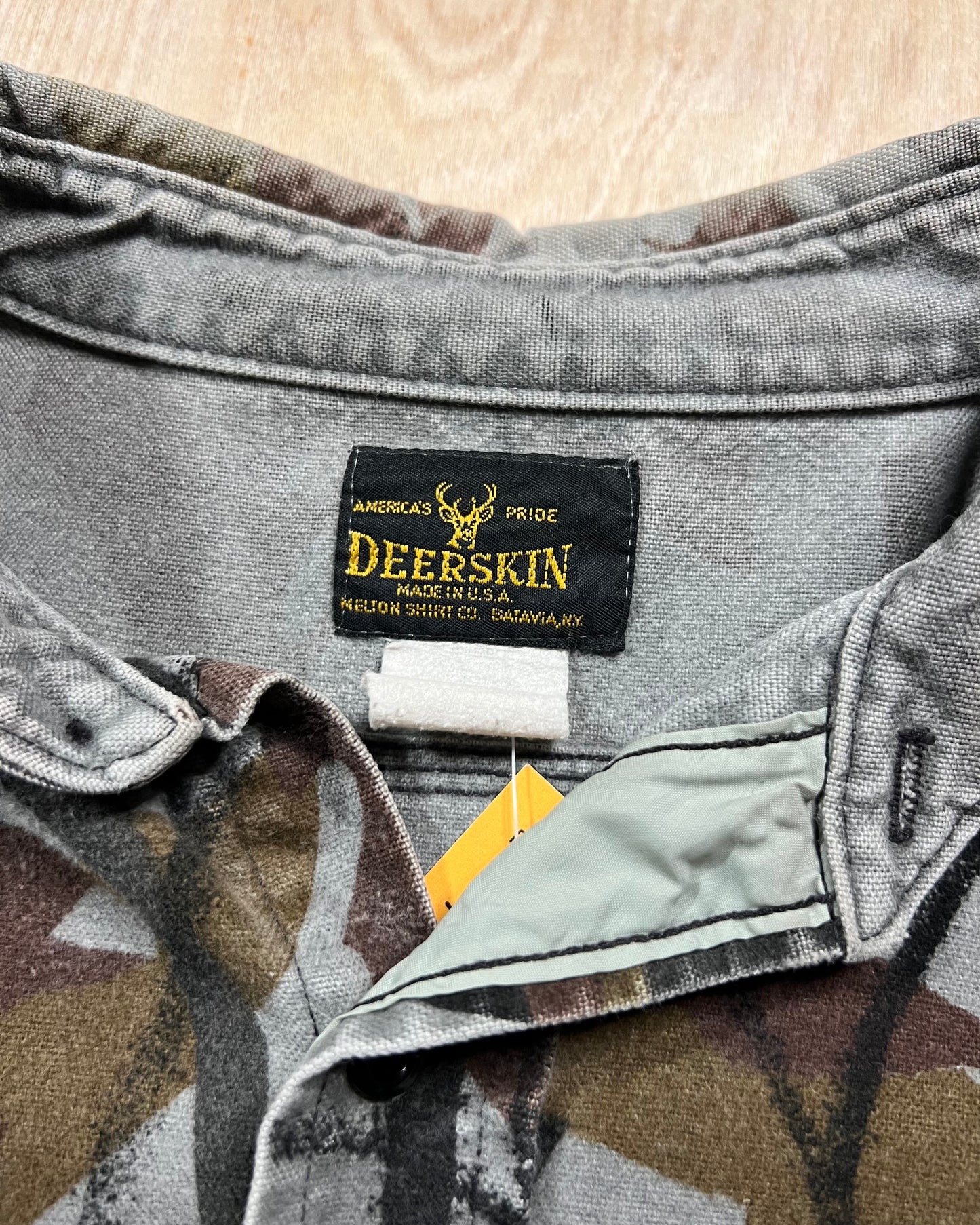 1990's Camo DeerSkin Flannel