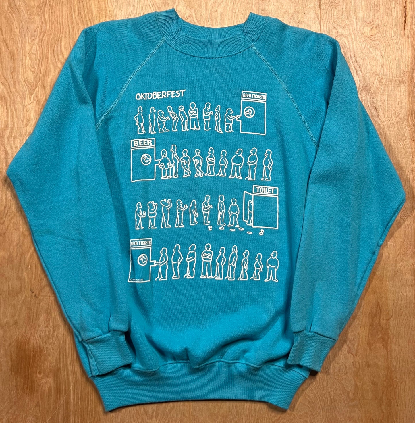 1980's Oktoberfest Beer Comedy Crewneck