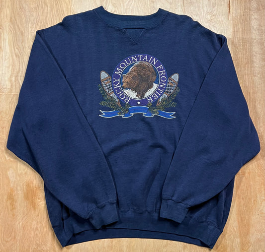 1990's Faded Rocky Mountain Frontier Crewneck