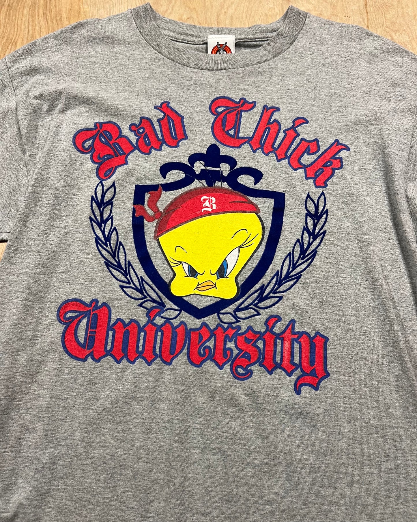 Late 1990's Tweety Bird Bad Chick University T-Shirt