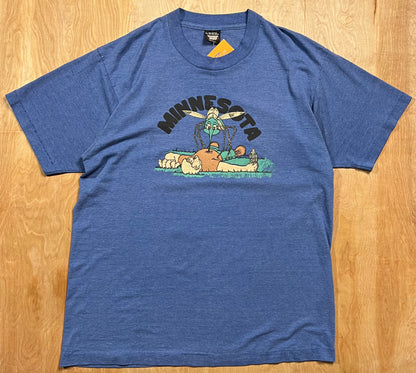 Early 1990's Minnesota Mosquito Single Stitch T-Shirt