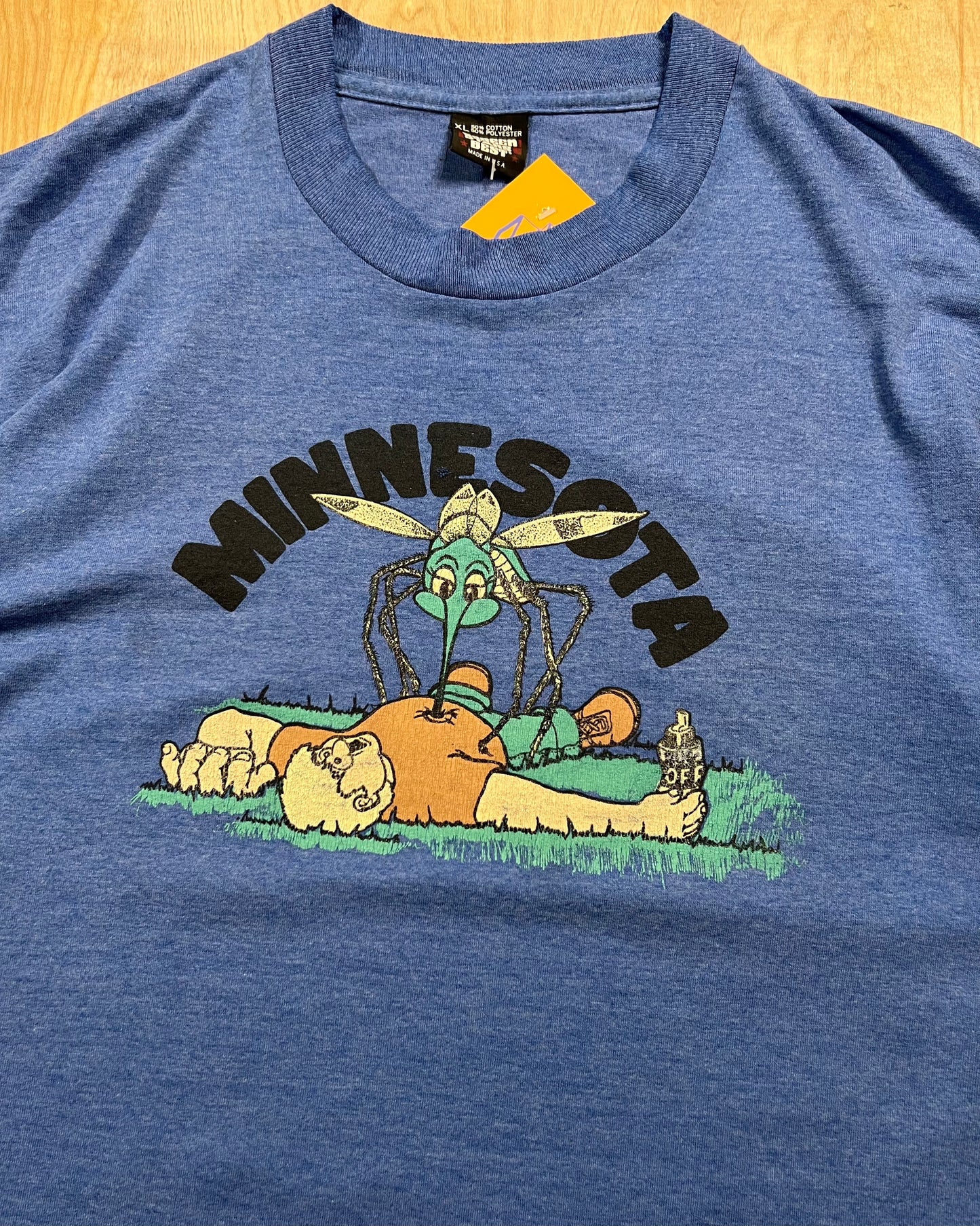 Early 1990's Minnesota Mosquito Single Stitch T-Shirt