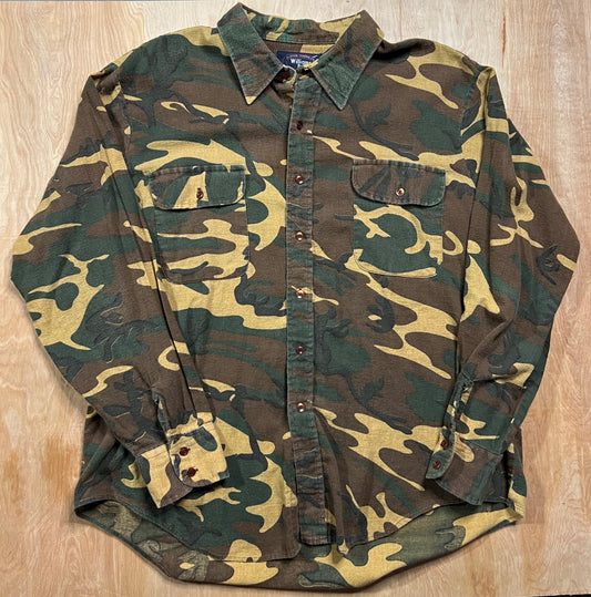 1990's Williams Bay Camo Flannel