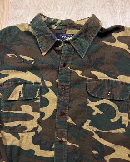 1990's Williams Bay Camo Flannel