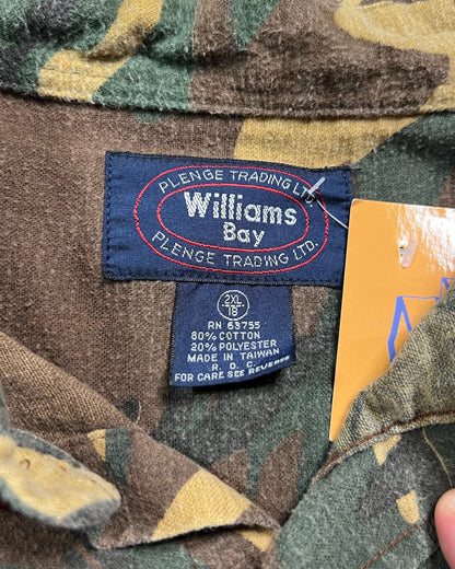 1990's Williams Bay Camo Flannel