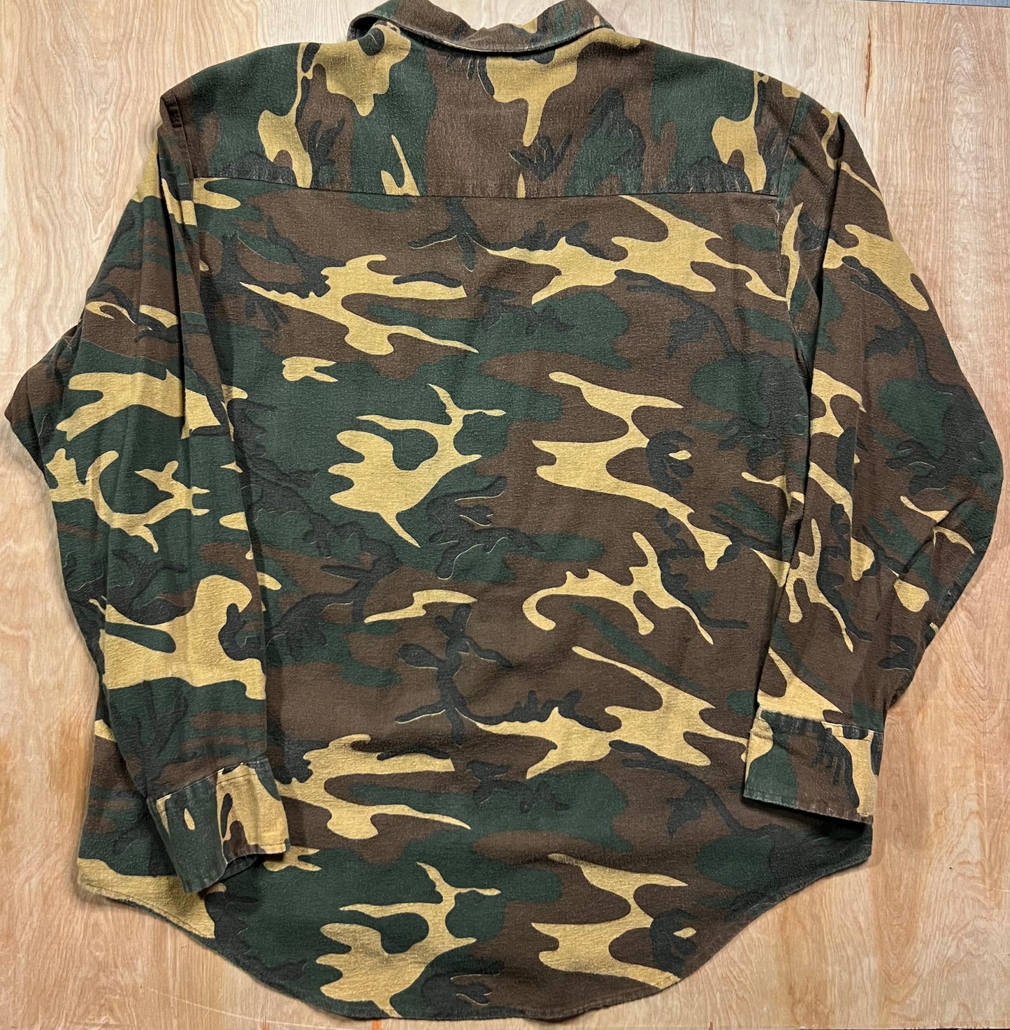 1990's Williams Bay Camo Flannel