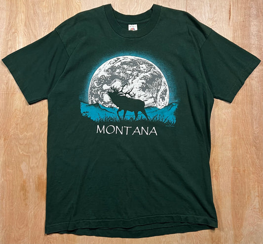 1990's Elk x Montana Single Stitch T-Shirt