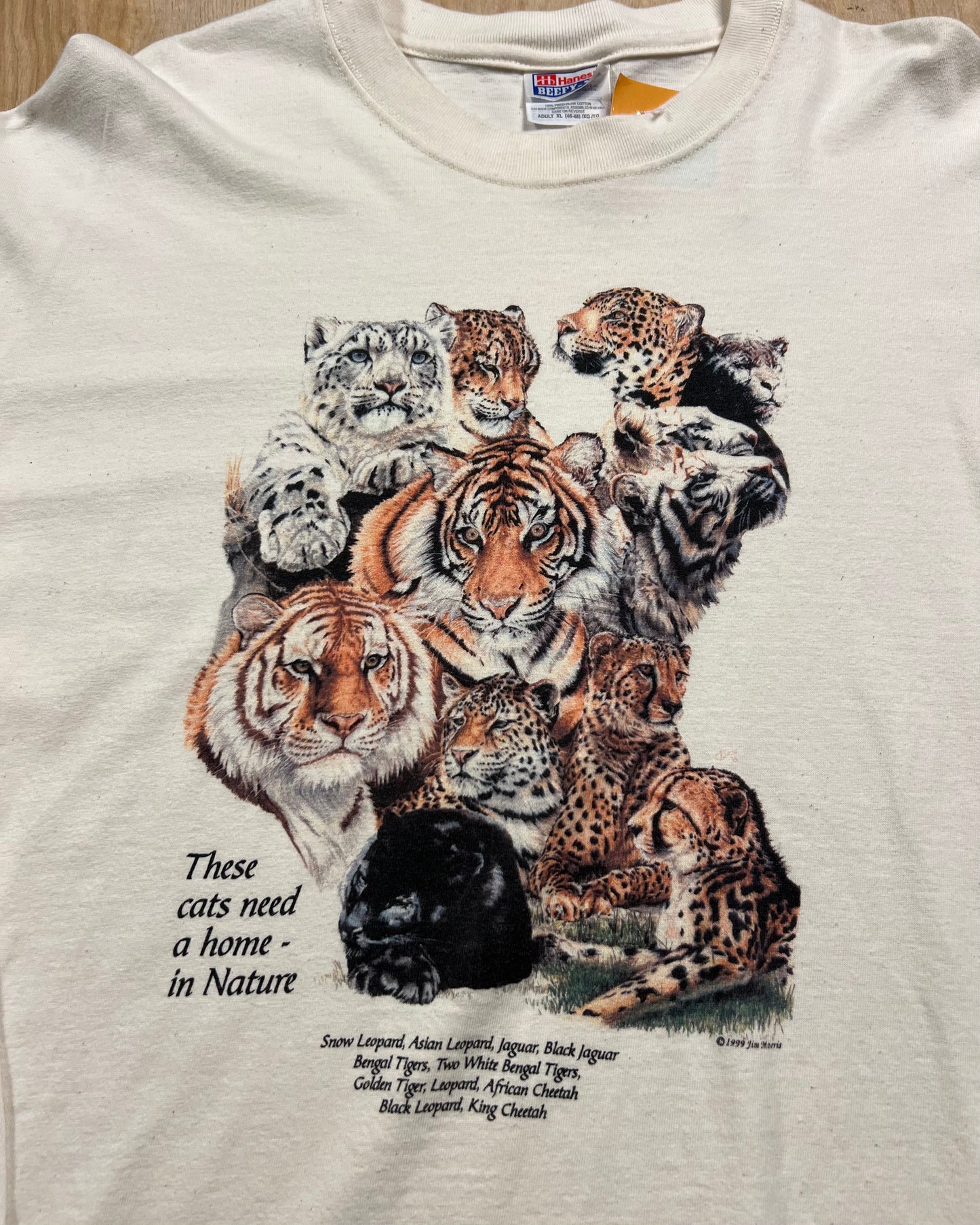 1999 Jim Morris "These Cats Need a home in Nature" Long Sleeve Shirt