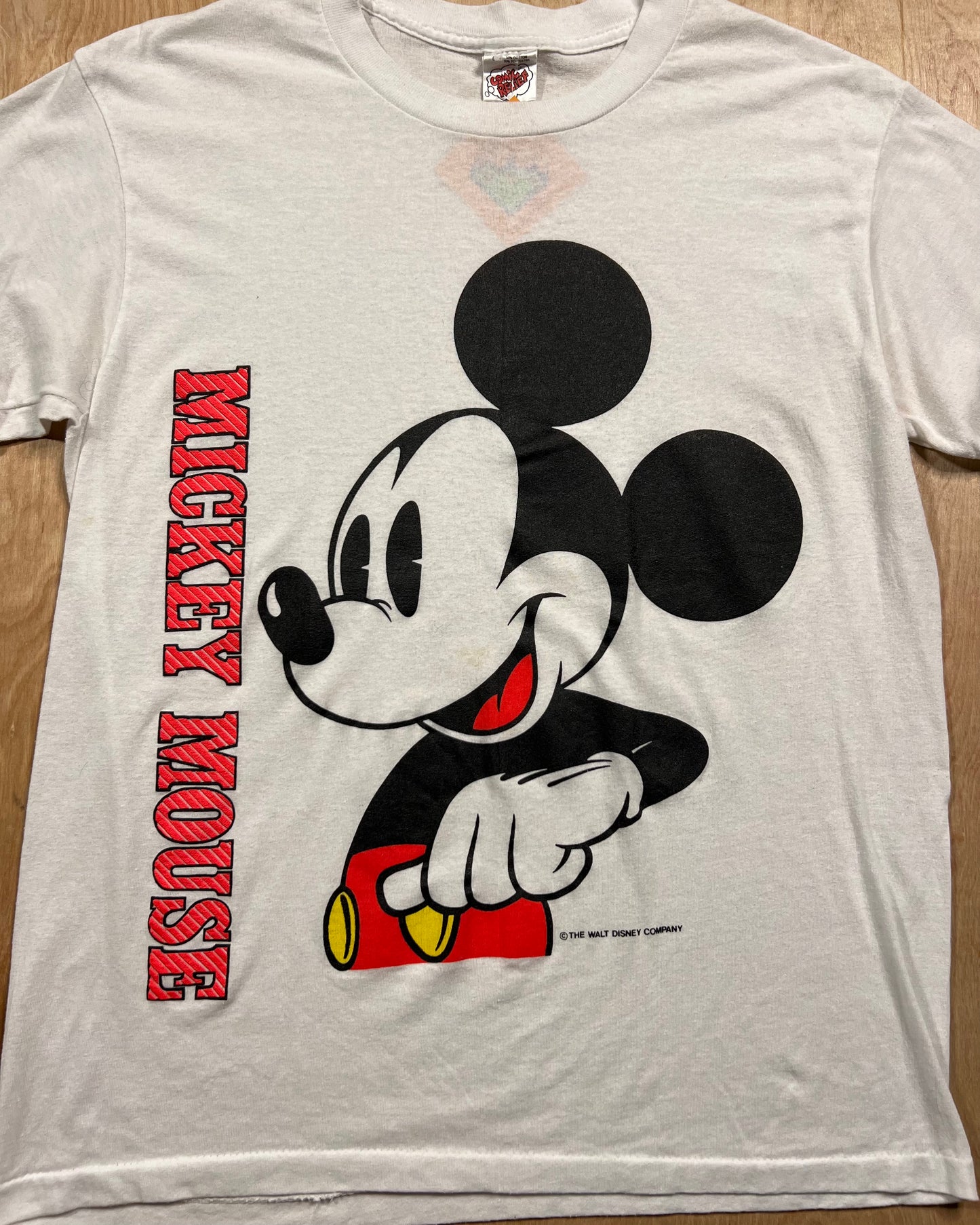 1980's Mickey Mouse Single Stitch T-Shirt