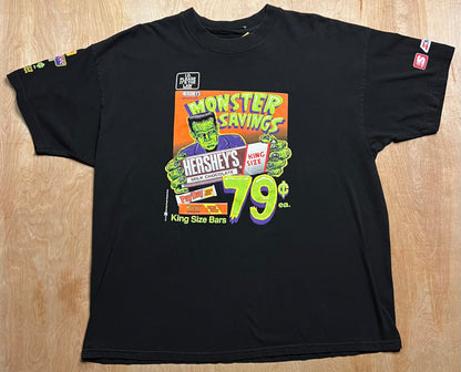 2000 Hershey's King Size Monster Savings Halloween T-Shirt