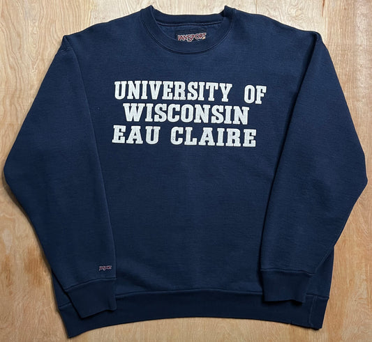 1990's University of Wisconsin Eau Claire Jansport Crewneck