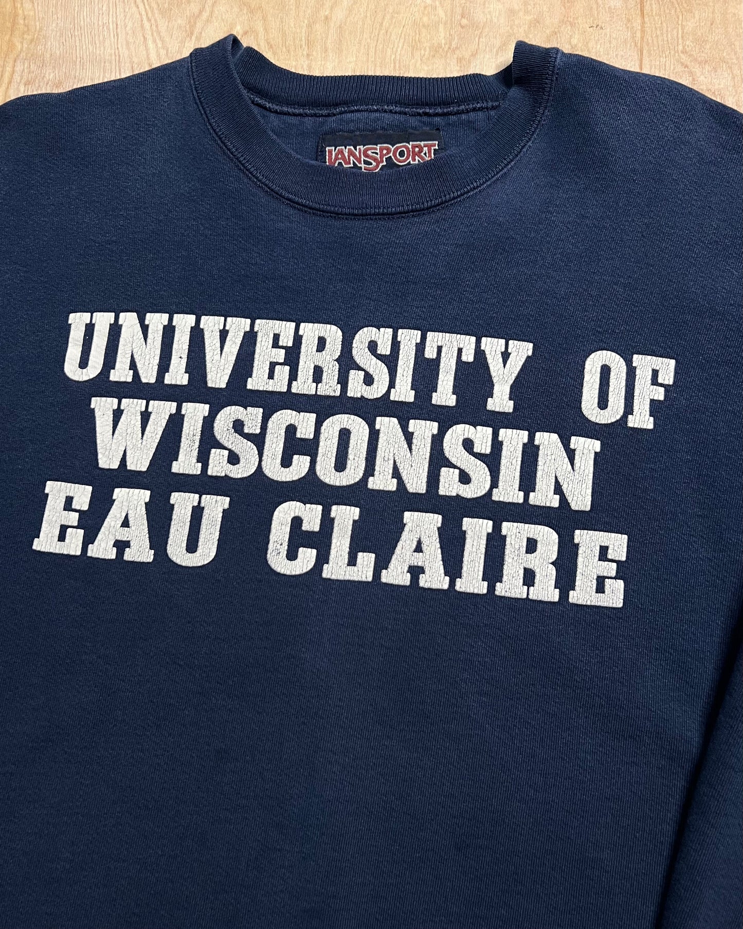 1990's University of Wisconsin Eau Claire Jansport Crewneck