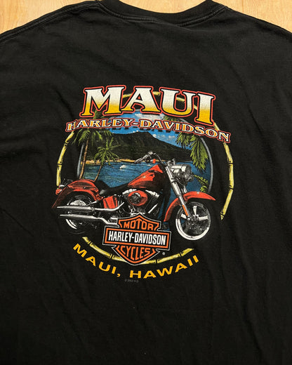 2000's Harley Davidson Hawaii "A Ride in Paradise" T-Shirt
