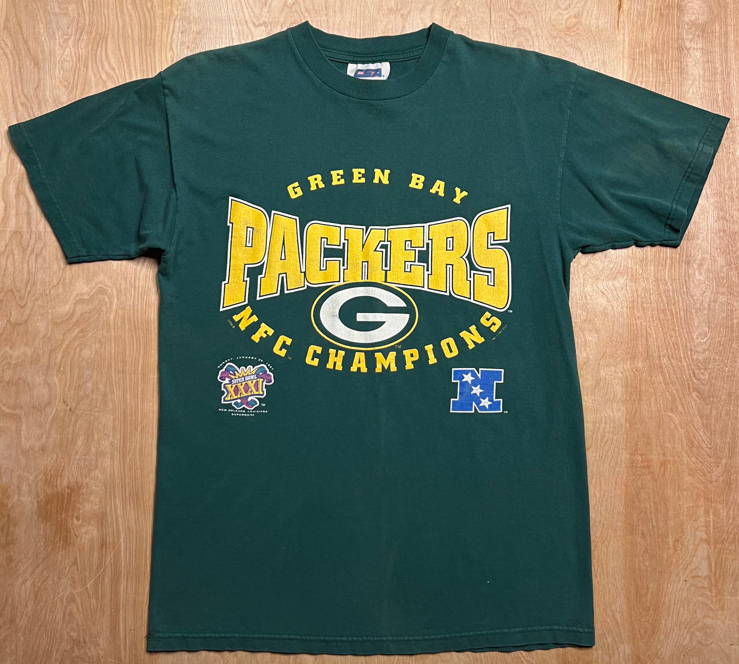 1997 Green Bay Packers Super Bowl Champions T-Shirt