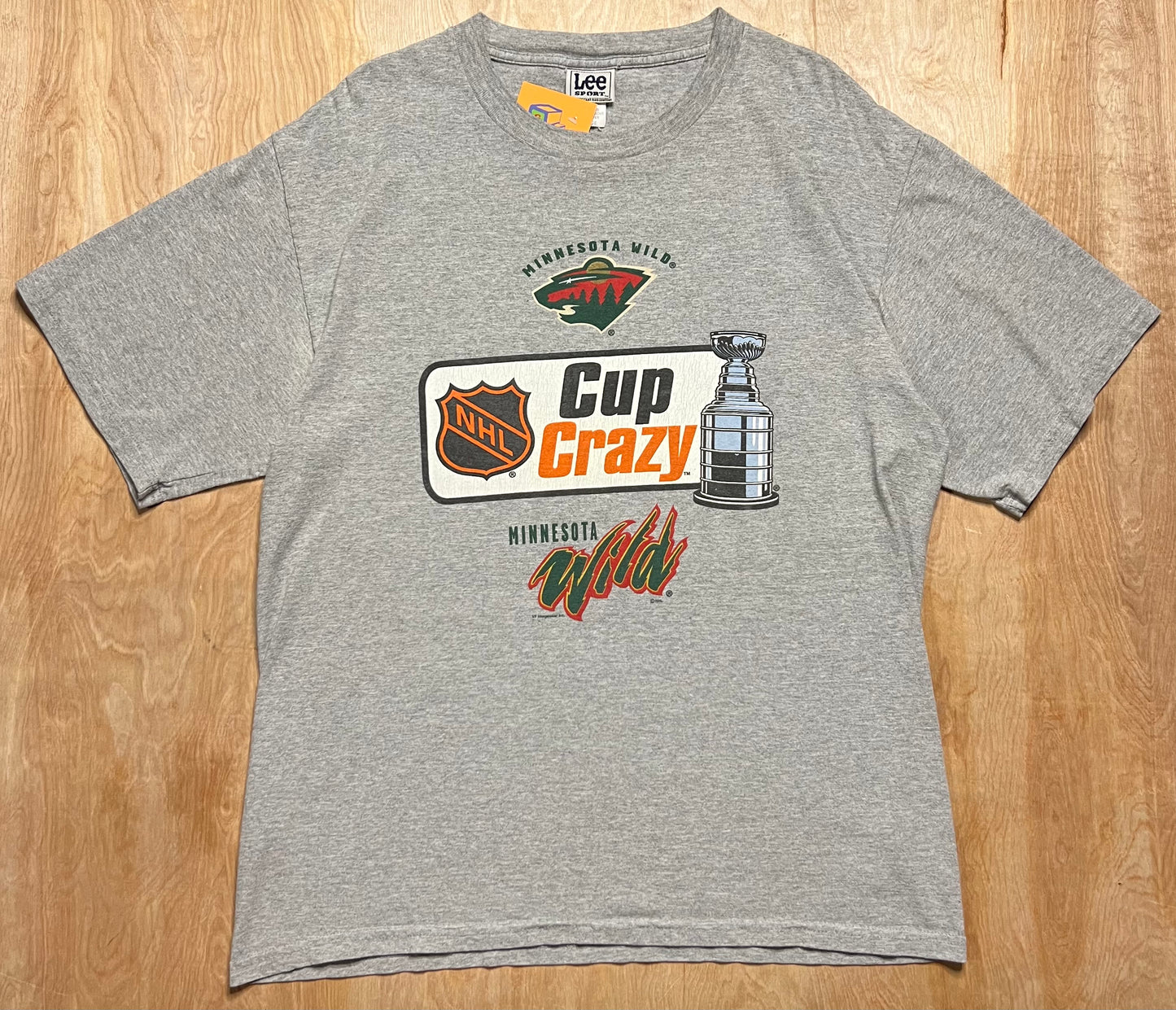 Early 2000's Minnesota Wild "Cup Crazy" Playoff T-Shirt