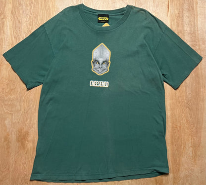 1996 Green Bay Packers "Cheesehed" Headcase Single Stitch T-Shirt