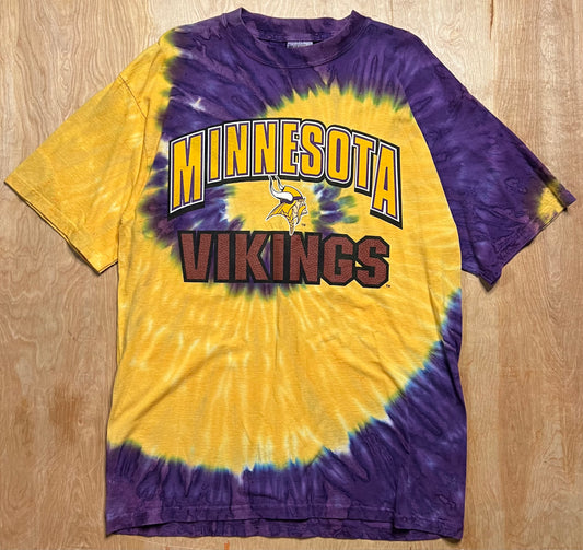 1990's Minnesota Vikings Tie Dye T-Shirt