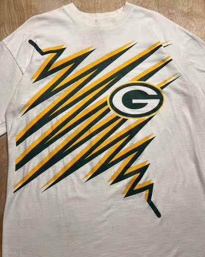 1990's Green Bay Packers Shockwave Starter T-Shirt