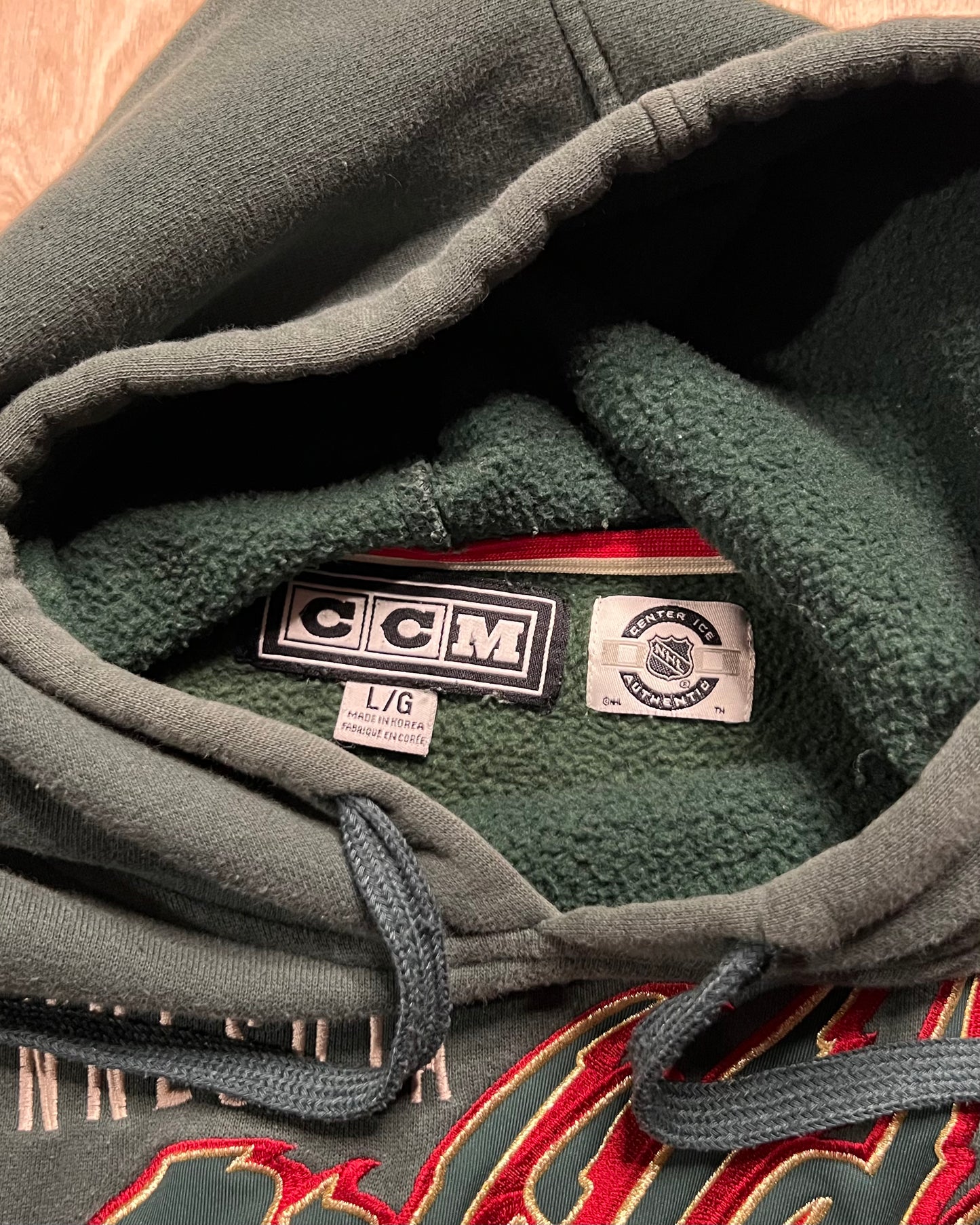 Early 2000's Minnesota Wild CCM Hoodie