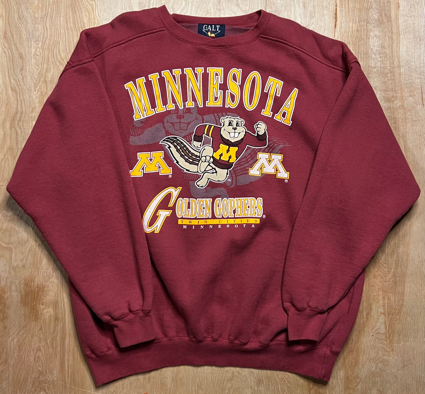 1990's Minnesota Gophers Heavy Crewneck