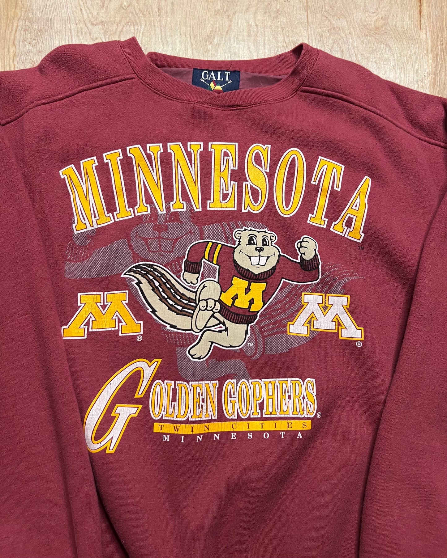 1990's Minnesota Gophers Heavy Crewneck