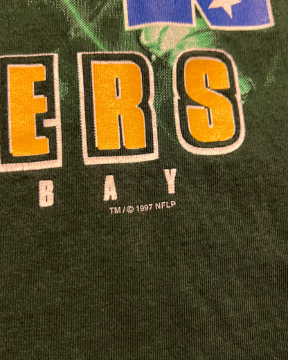 1997 Green Bay Packers 3 Time Central Division Champions T-Shirt