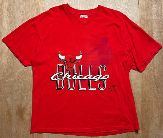 Early 1990's Chicago Bulls Single Stitch T-Shirt