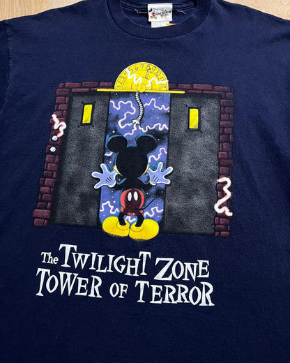 Early 2000's Walt Disney World Tower of Terror "I Suggest You Take The Stairs" T-Shirt