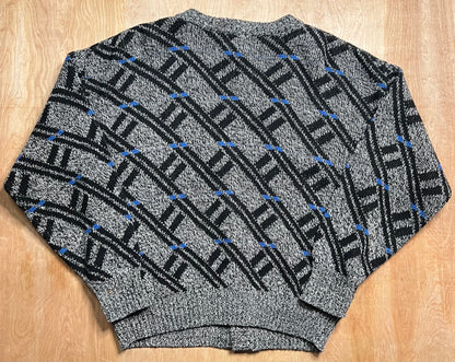 Vintage Sostanza Fashion Police Cardigan Sweater