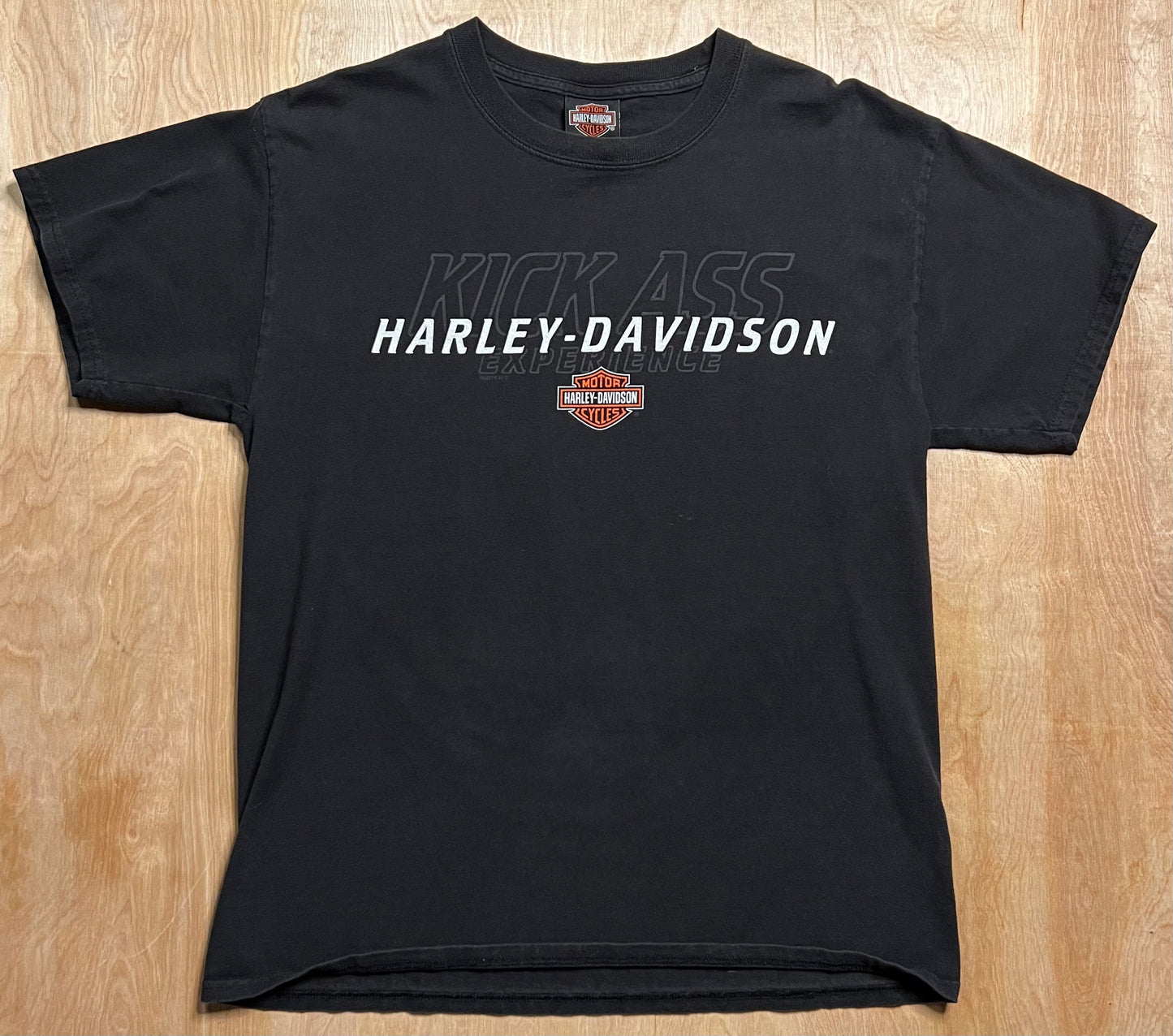 2000's Harley Davidson "Kick A$$" T-Shirt