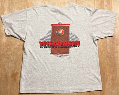 1990's Wisconsin Womens Basketball "Badgerball is Life" T-Shirt