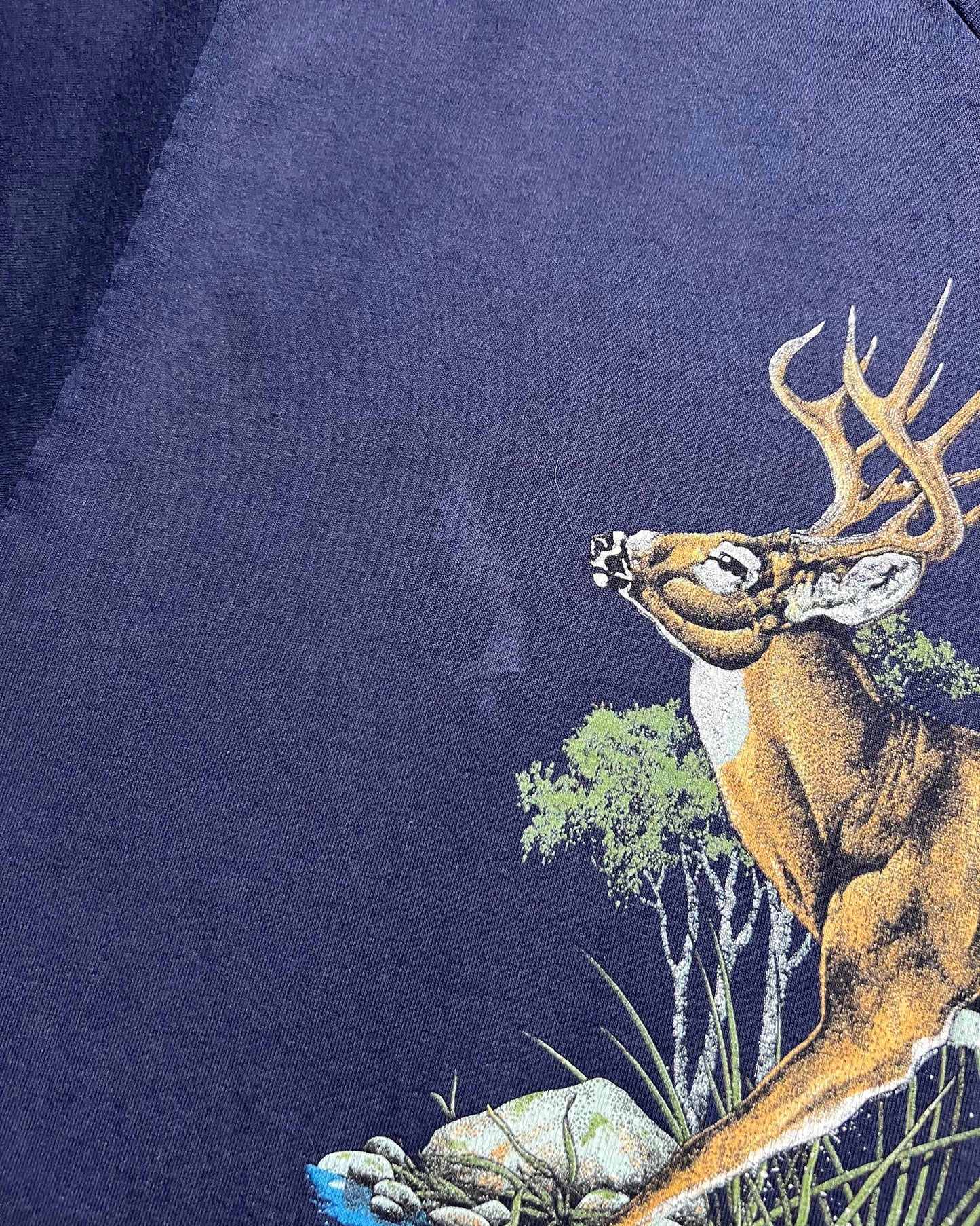 1990's Endless Designs Whitetail Buck T-Shirt