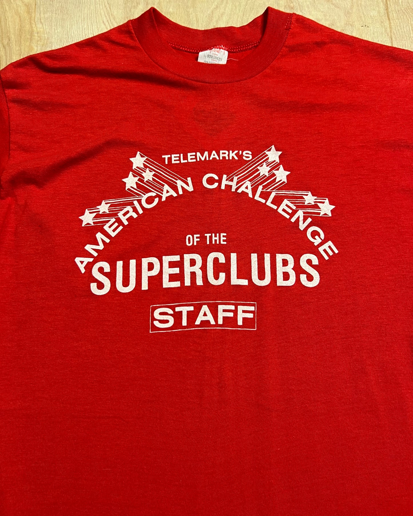 1970's Telemark's American Challenge of the Supperclubs Staff Single Stitch T-Shirt