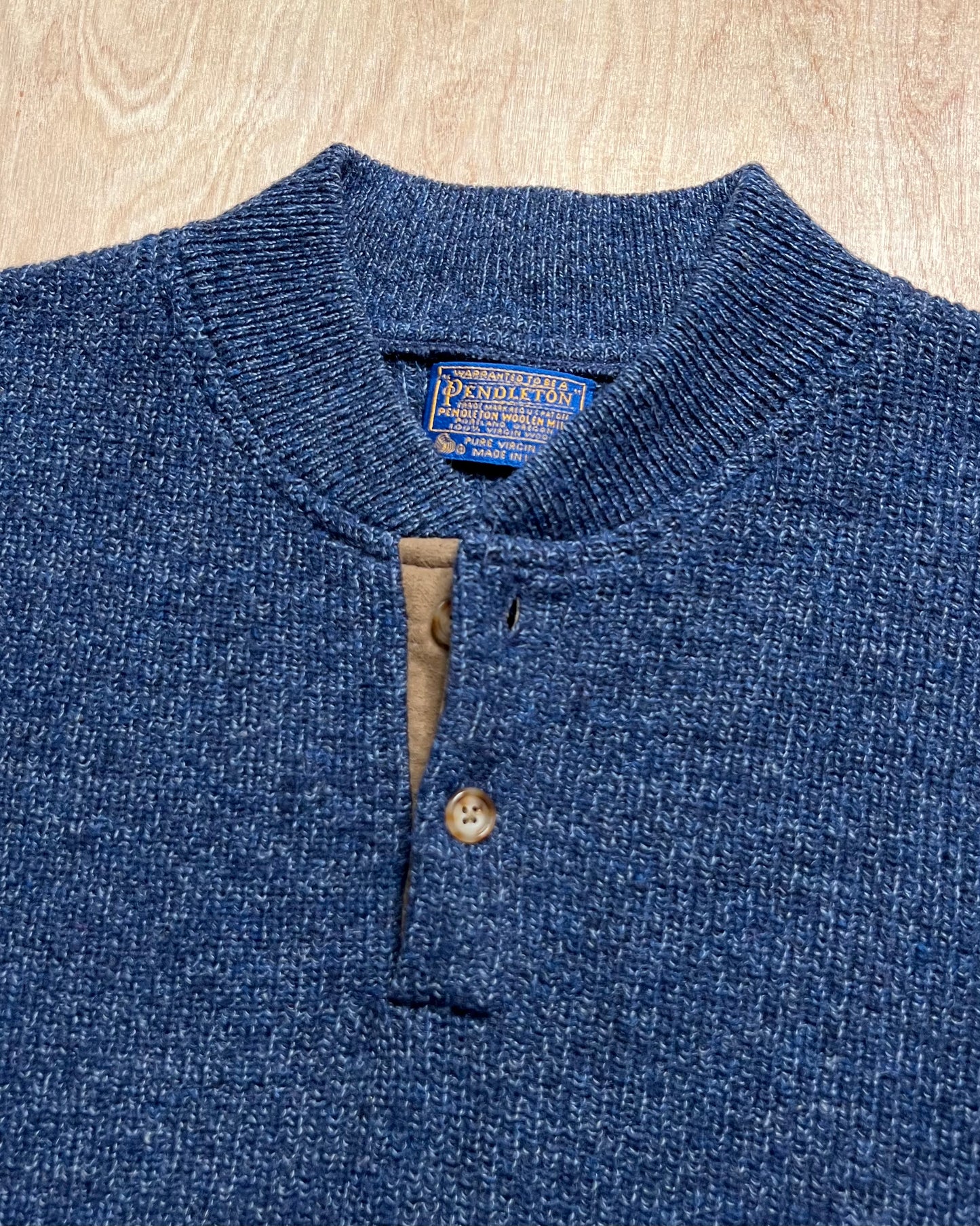 1990's Pendleton 2 Button Sweater