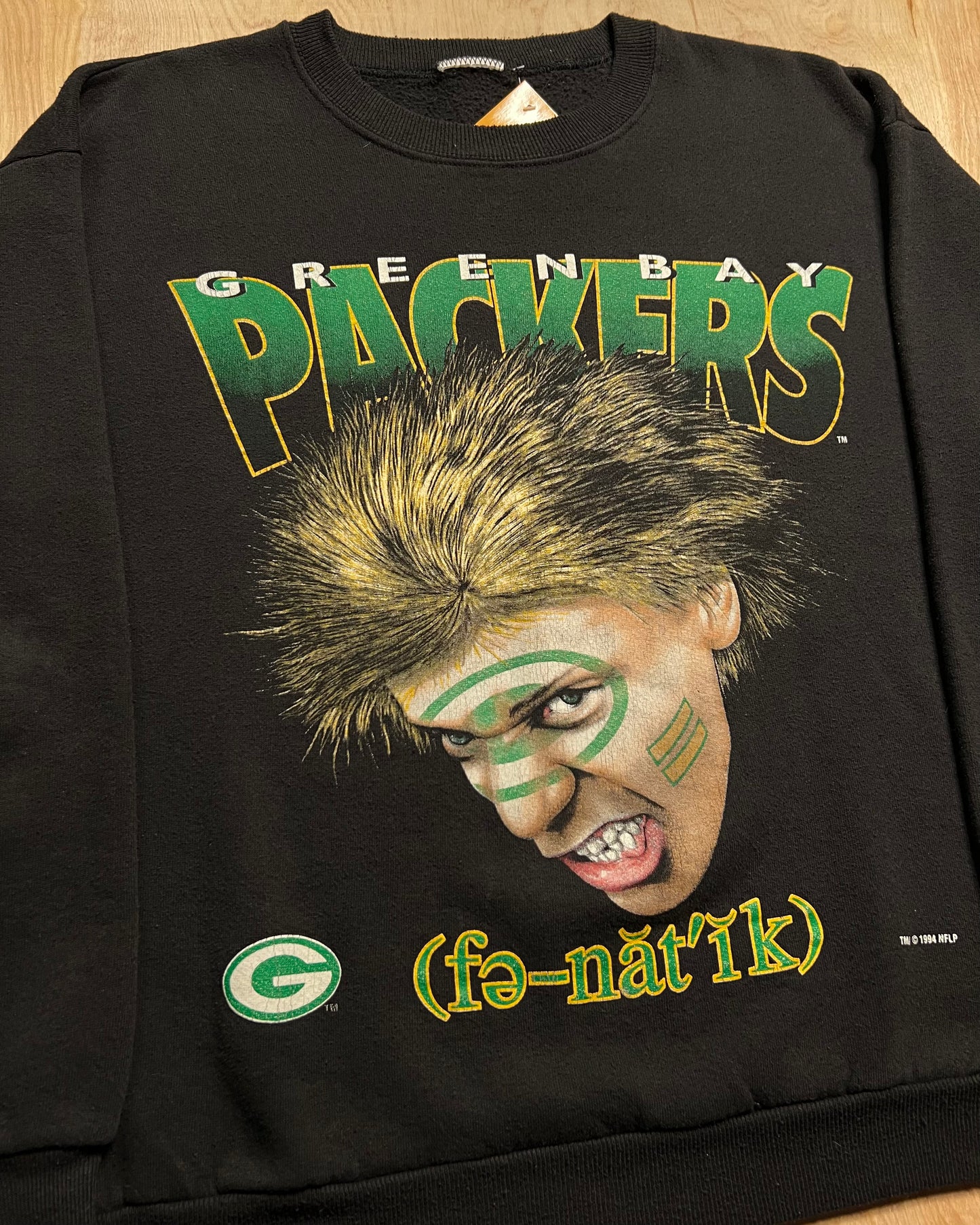 1994 Green Bay Packers "Fanatic" Crewneck