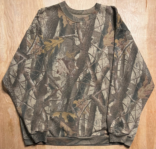 Vintage Outdoor Outfitter Camouflage Crewneck