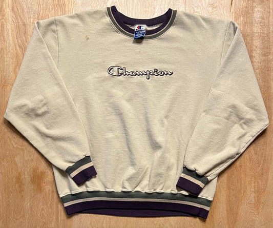 1990's Distressed Champion Crewneck