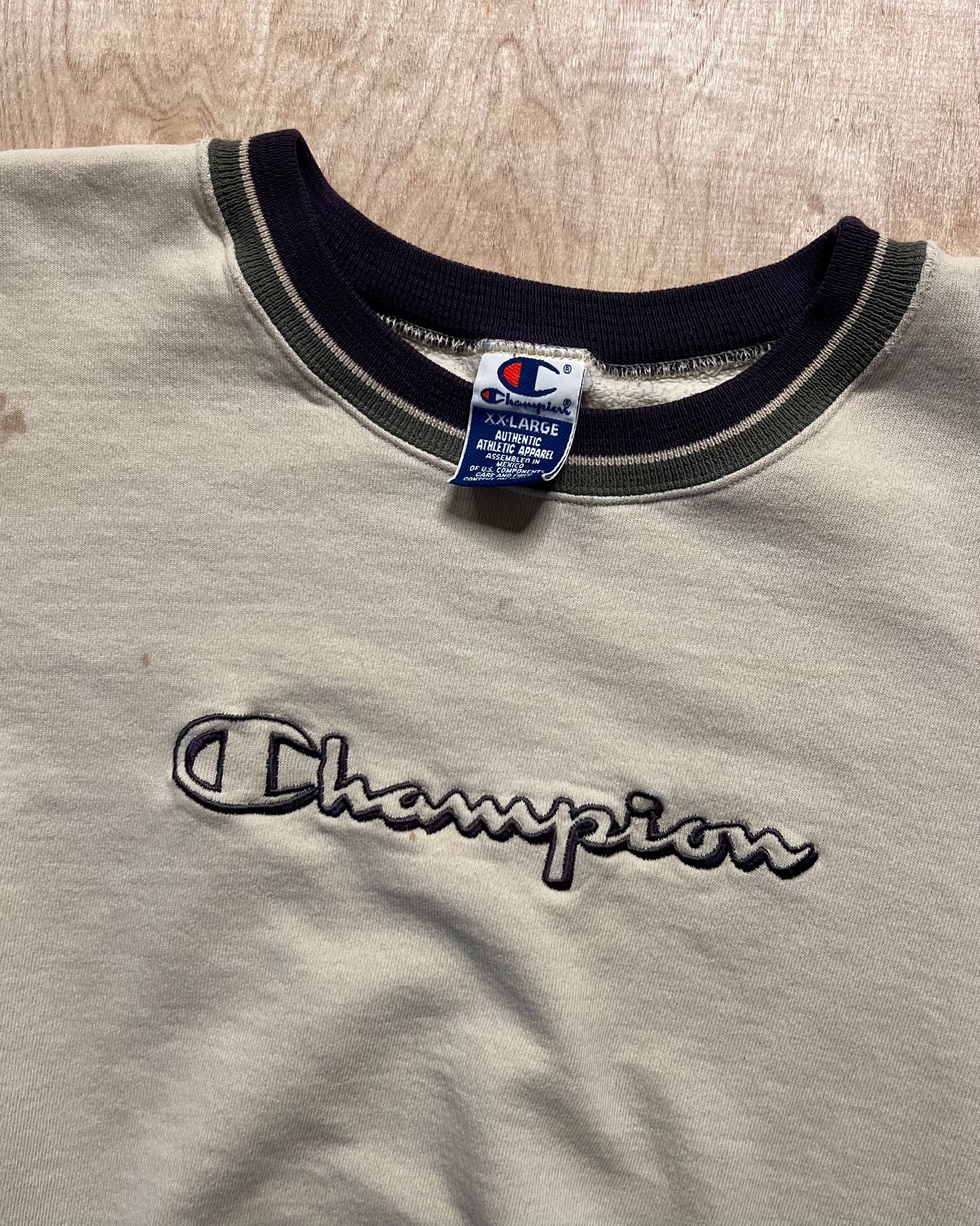 1990's Distressed Champion Crewneck