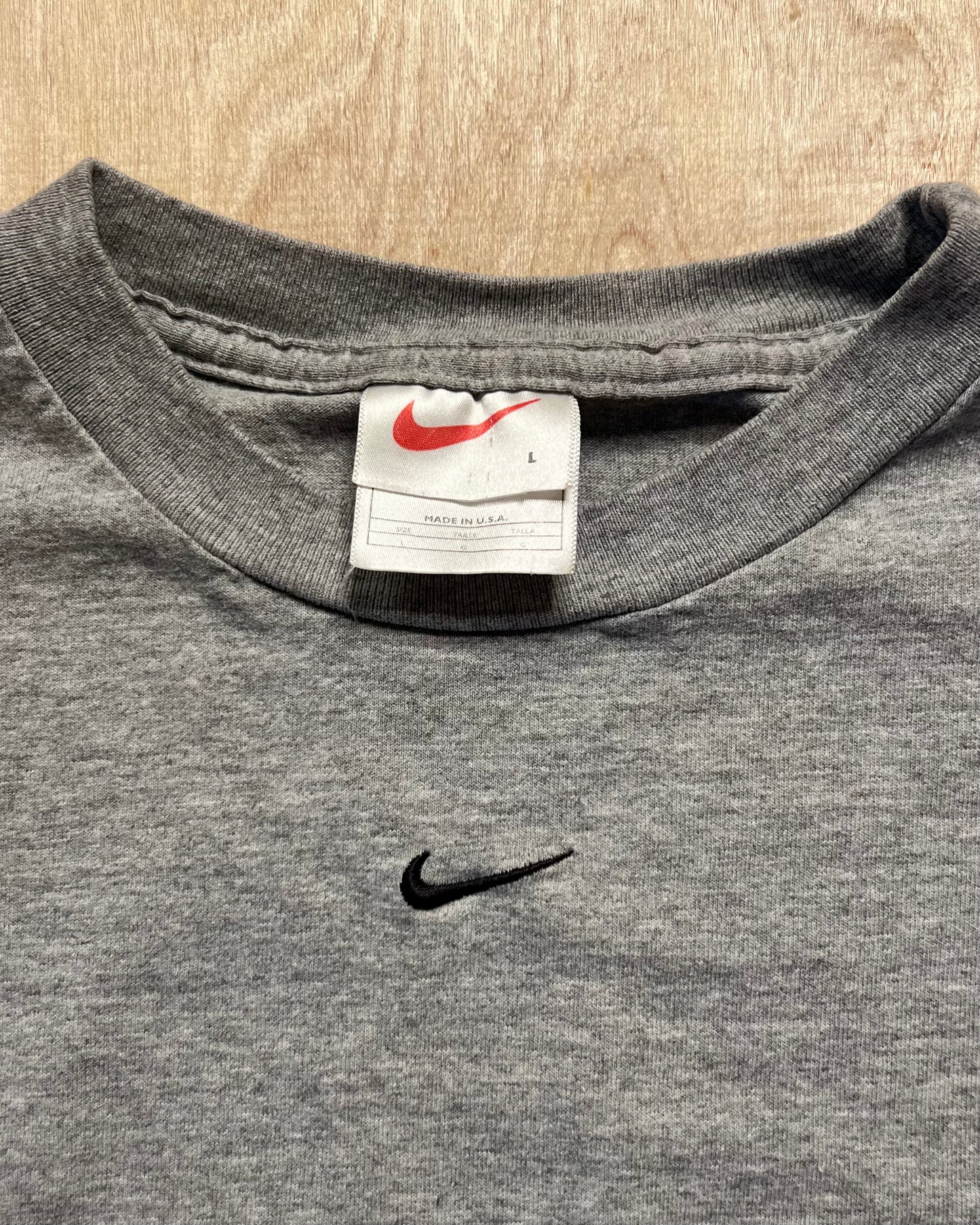 1990's Nike Center Swoosh Long Sleeve Shirt