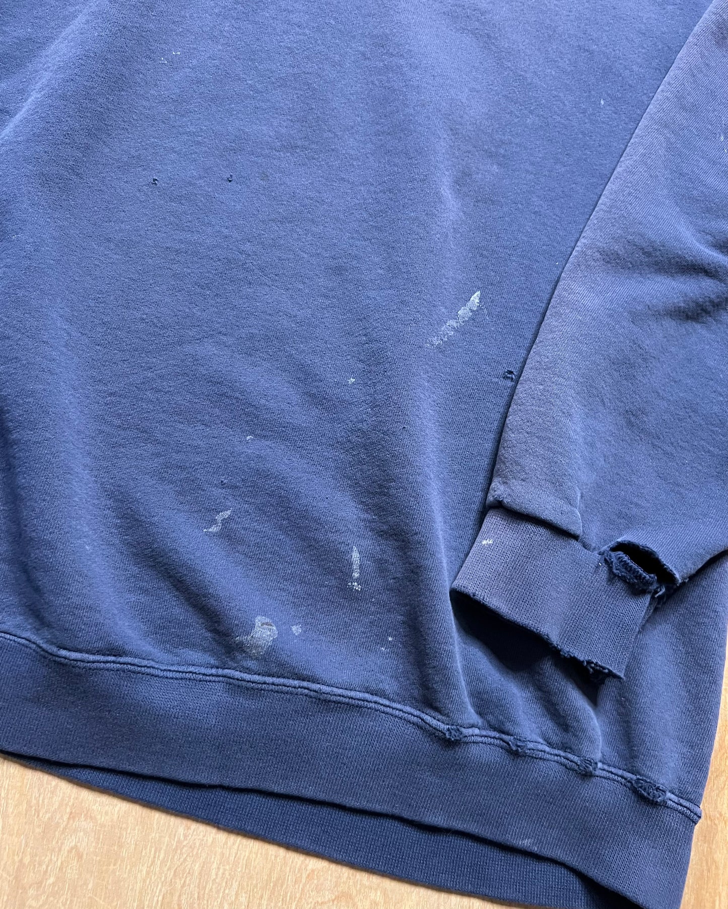 1990's Distressed Nike Big Swoosh Crewneck