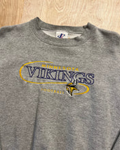 Load image into Gallery viewer, 1990&#39;s Minnesota Vikings Logo Athletics Crewneck
