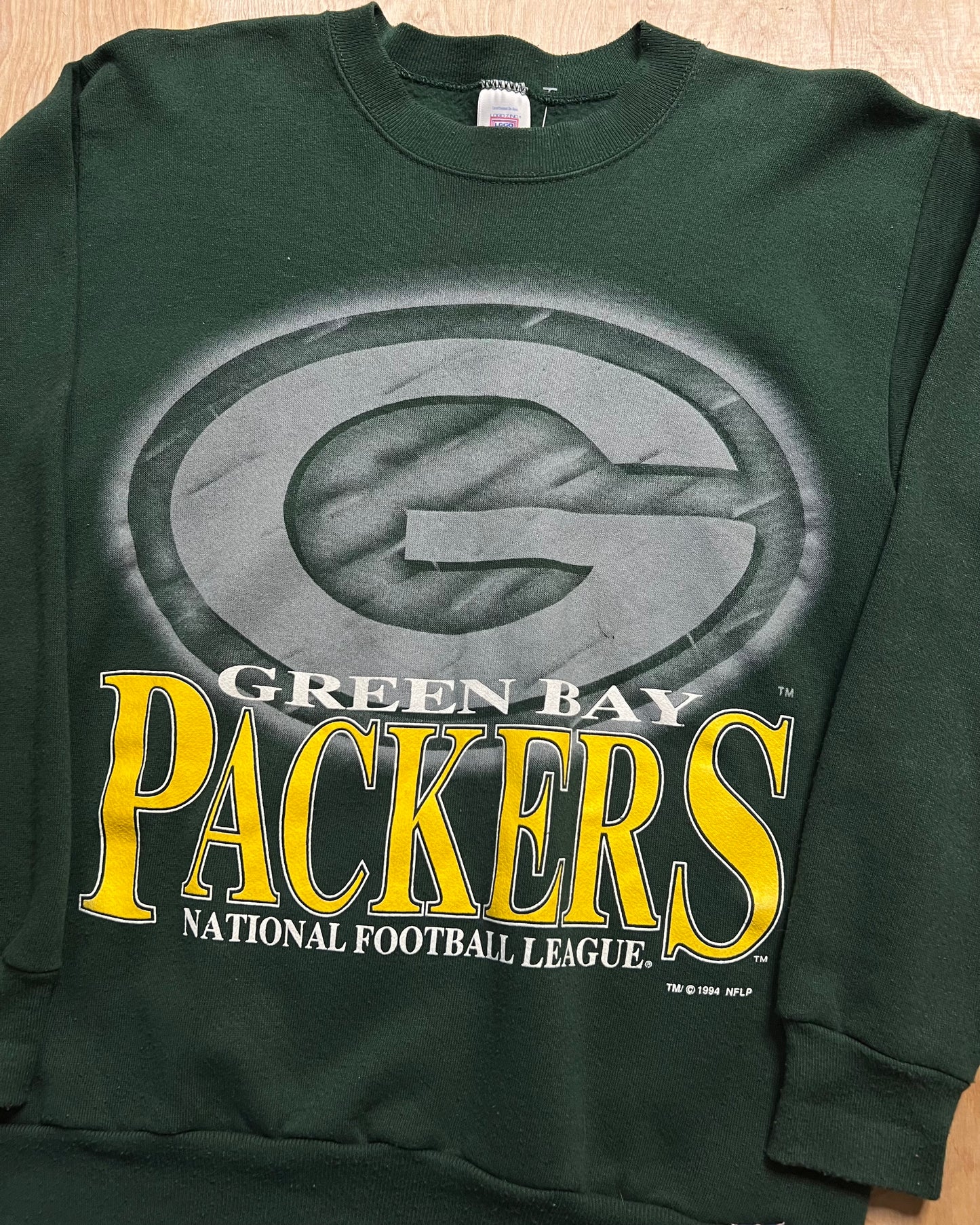 1994 Green Bay Packers Logo 7 Crewneck