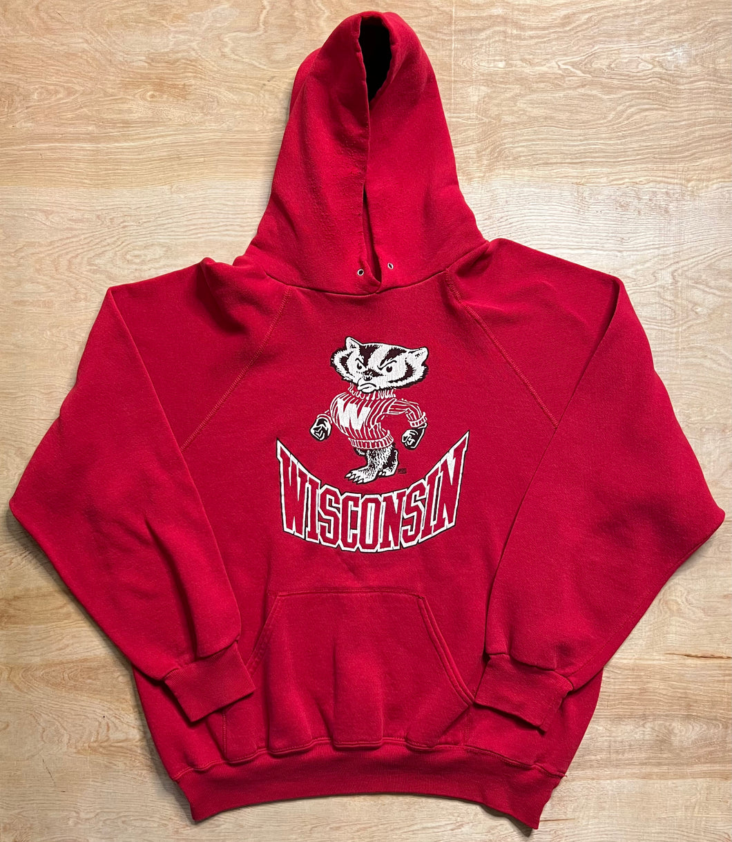 1990's University of Wisconsin Bucky Badger Lee Hoodie