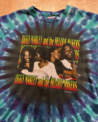 1998 Ziggy Marley & The Melody Makers Tie Dye Tour T-Shirt
