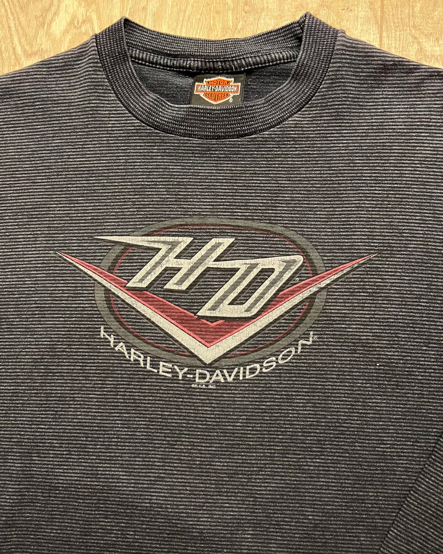 Vintage Harley Davidson St Croix, Wisconsin Long Sleeve Shirt