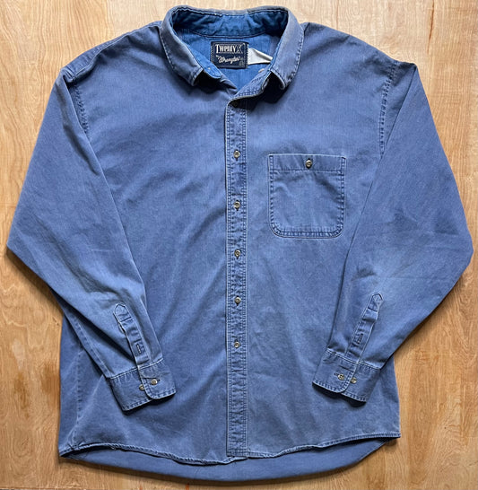 Vintage Wrangler Twenty X Corduroy Button Up